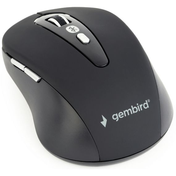 Мишка Gembird MUSWB-6B-01 Bluetooth Black (MUSWB-6B-01) | Зображення 1