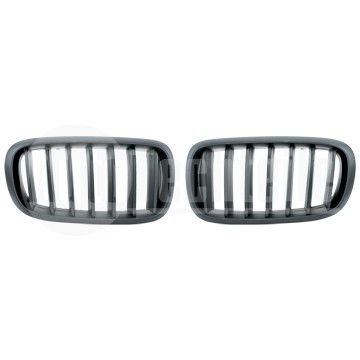 Решетки радиатора компл. BMW X5 F15 13-18 (мат. чёрн.), AutoTechteile, 700 0328, 700 0312