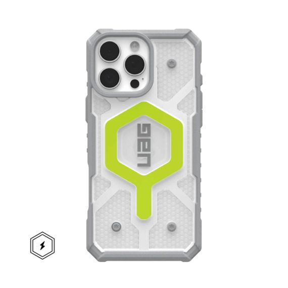 Чохол для смартфона UAG AAA Pathfinder Mag Clear for Apple iPhone 16 Pro All Light Green
