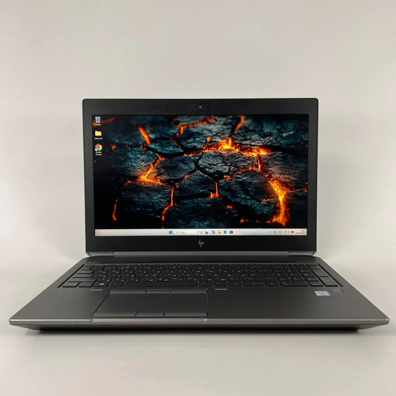 Мобільна робоча станція HP zBook 15 G6 / 15.6" (1920x1080) IPS / Intel Core i7-9850H (6 (12) ядер по 2.6 - 4.6 GHz) / 16 GB DDR4 / 240 GB SSD / nVidia Quadro T1000, 4 GB GDDR5, 128-bit / WebCam / Fingerprint б/в + Подарунок Бездротова миша / USB | Зображення 1