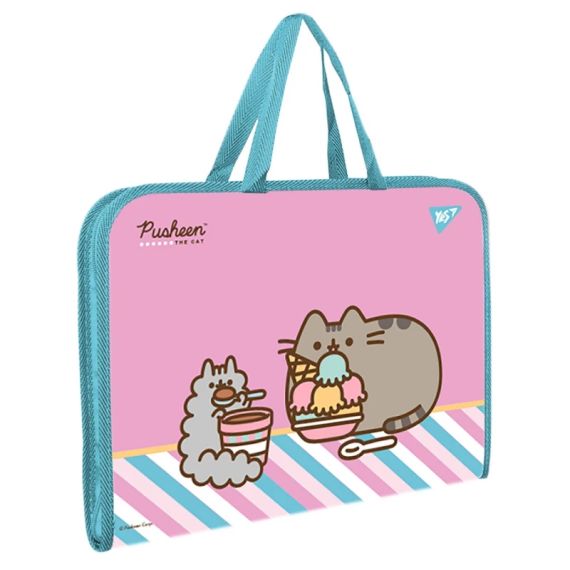 Папка-портфель на блискавці Pusheen Stormy YES 492238 Різнокольоровий shop (5056574430311)