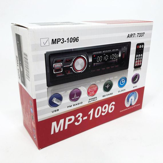 Магнітофони для машин MP3-1096 BT ISO, Магнітоли з usb для дому, Автомагнітоли 1, Мультимедіа в машину DZ-31 | Зображення 7