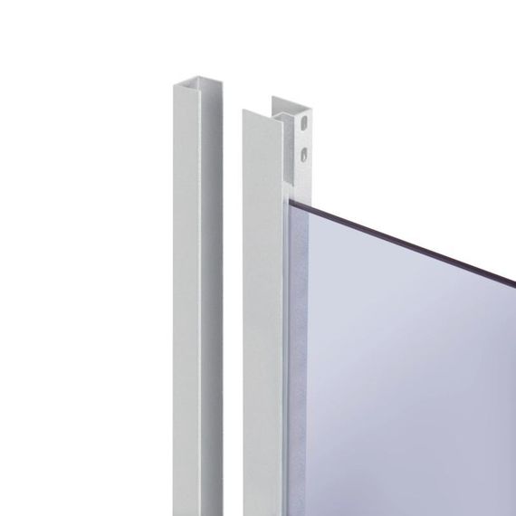 Душова кабіна Lidz Latwa SC80x80.SAT.MID.GR, скло тоноване 4 мм без піддона | Зображення 2