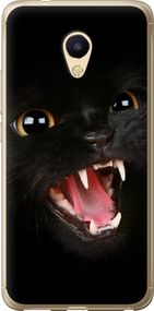 Чехол на Meizu M5s Чёрная кошка "932u-776-17620"