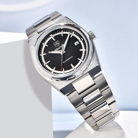 Чоловічий годинник Benyar BY-5203 Silver-Black | Зображення 4