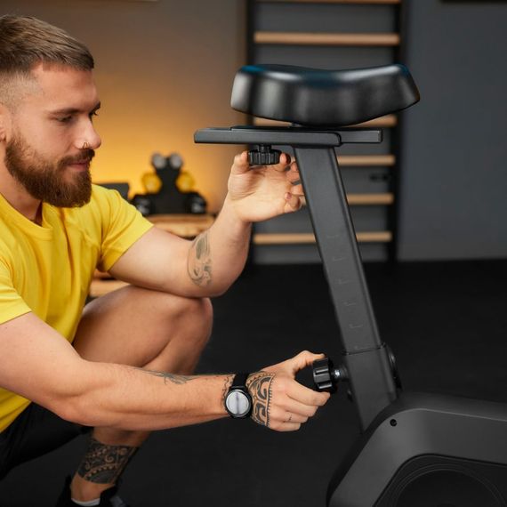 Велотренажер Trex Sport TX-500MB IRON магнітний чорний | Зображення 7