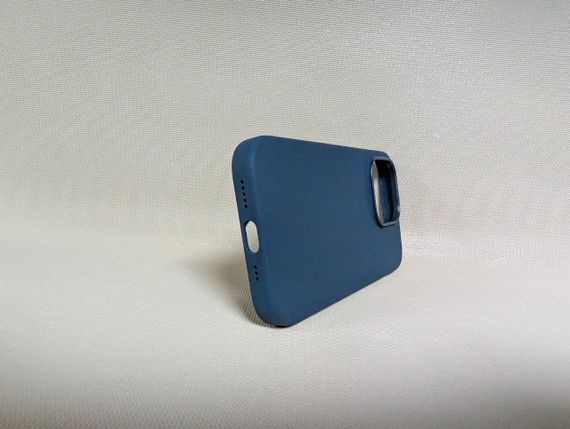 Чохол для iPhone 14 Pro / Айфон 14 Про Proove Soft Touch MagSafe, TPU, матовий, синій | Зображення 3