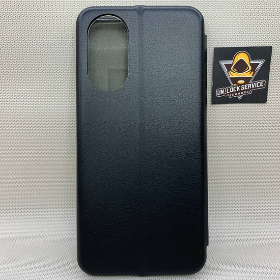 Чохол книжка для Oppo A78 Екошкіра Чорний | Зображення 1