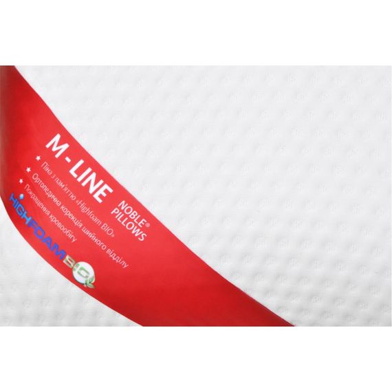 Подушка Highfoam ортопедична Noble Cloud M-Line 58 х 42 х 13 см (4820000977098/ 4823072703121) | Зображення 6