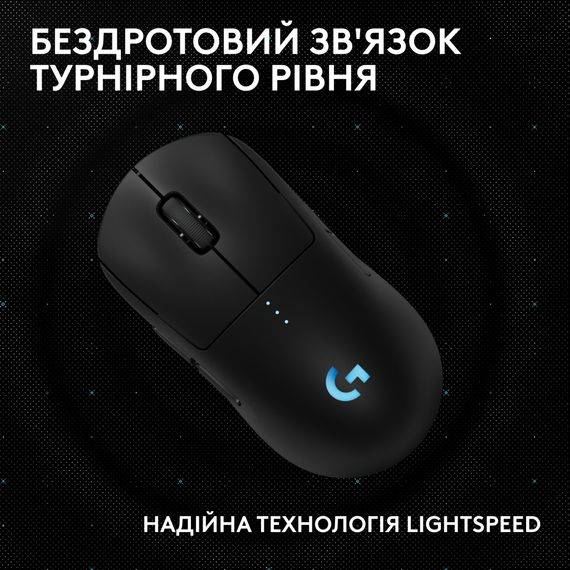 Мишка Logitech G Pro 2 Lightspeed Wireless Black (910-007295) | Зображення 4