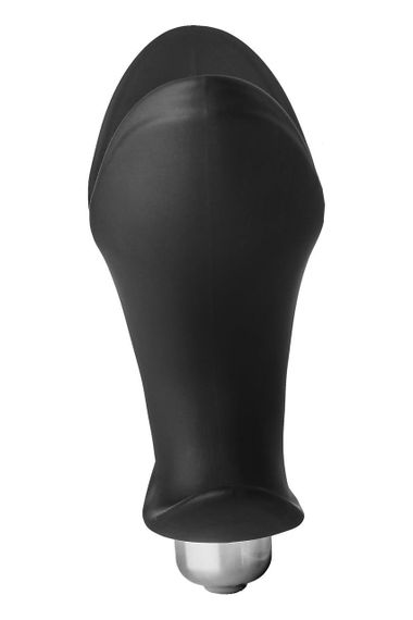 Анальна пробка з вібрацією FANTASSTIC VIBRATING ANAL ANCHOR PLUG BLACK Sex Aura | Зображення 4