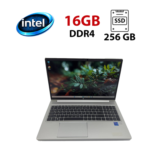 Ультрабук HP ProBook 650 G8 / 15.6" (1920x1080) IPS / Intel Core i7-1185G7 (4 (8) ядра по 4.8 GHz) / 16 GB DDR4 / 256 GB SSD / Intel Iris Xe Graphics / WebCam б/в
