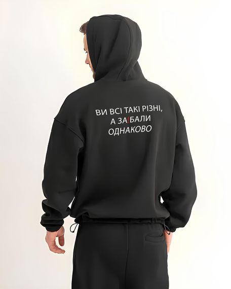 Худі з мерчем ДТФ (оверсайз)