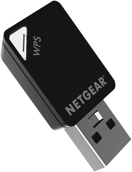 WiFi-адаптер NETGEAR A6100 AC600, USB 2.0 (A6100-100PES) | Зображення 1