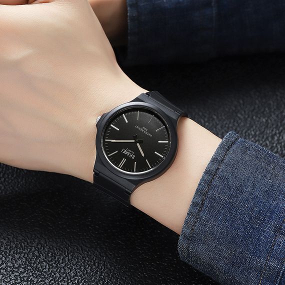 Чоловічий годинник Skmei 2108BKSI Black-Silver | Зображення 3