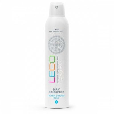 Лак для волосся LECO, сухе розпилення аерозольний балон 300 мл