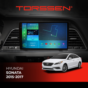 Штатна магнітола Torssen 2K Hyundai Sonata 2015-2017 F9432 4G Carplay DSP
