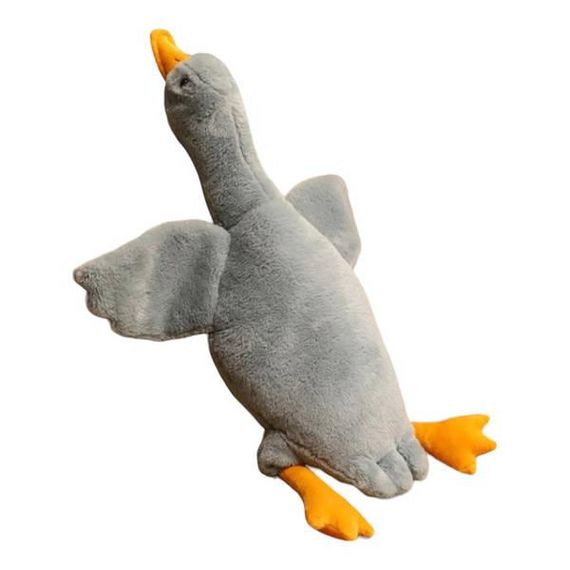Іграшка м'яка Гусак-обнімусь 70см Сірий