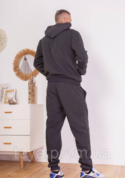 Спортивный костюм цвет темно-серый размеры S, XL, M, 3XL, XXL FI_004536 | Зображення 2