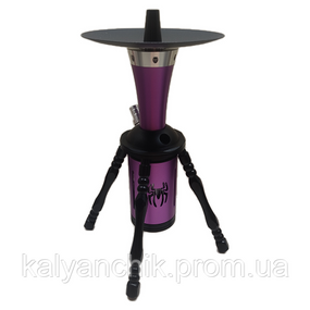 Кальян Garden Паук, фиолетовый 6132-10