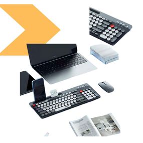Бездротова клавіатура та миша +BT ZYG 807 XPRO чорний (43922-ZYG 806_556)