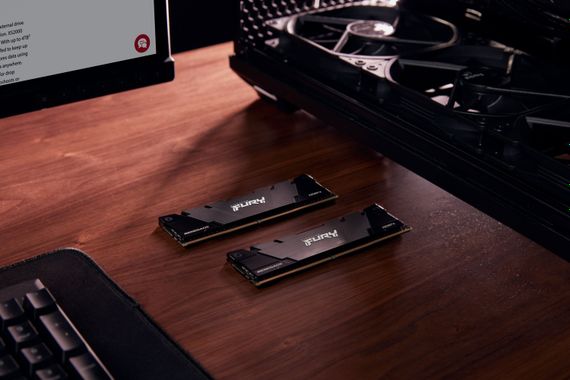 Память ПК Kingston DDR4 32GB KIT (16GBx2) 4266 FURY Renegade KF442C19RB12K2/32 | Зображення 9