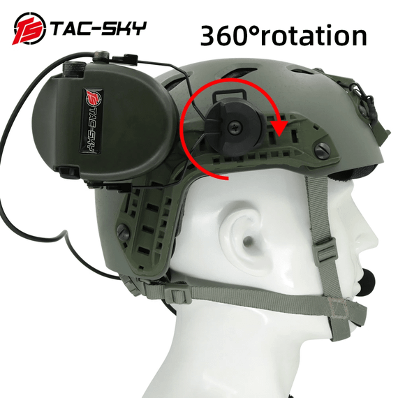 Активні навушники Tac-Sky Sordin Headset - Foliage Green | Зображення 3