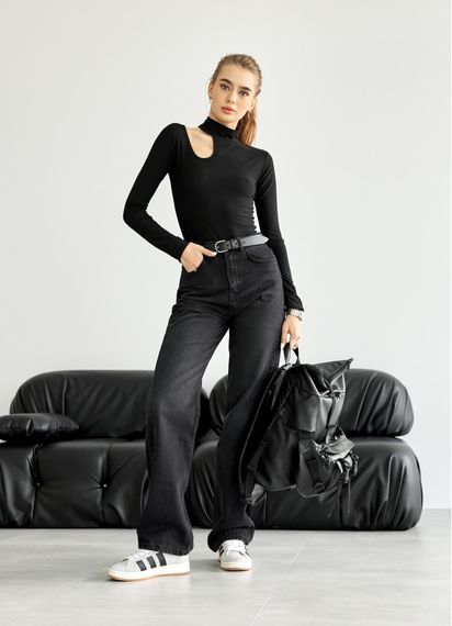 Жіночій рюкзак рол Sambag RollTop KZN чорний 39 х 28.5 х 15 см (24300001) | Зображення 2