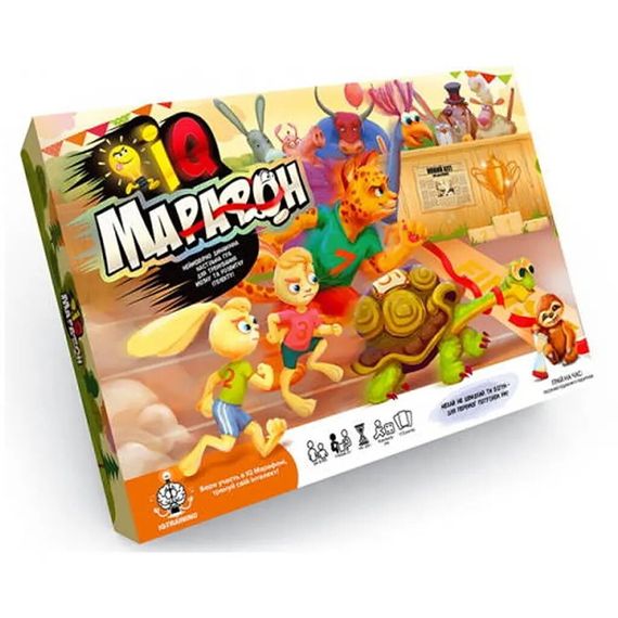 Настільна гра IQ Марафон Danko Toys  Різнокольоровий shop (2000999643828)
