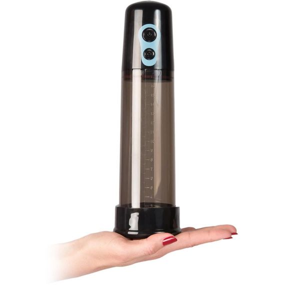 Вакуумна помпа для чоловіків B-Series Power Electric Penis Enlargement Device, чорна Sex Aura | Зображення 2