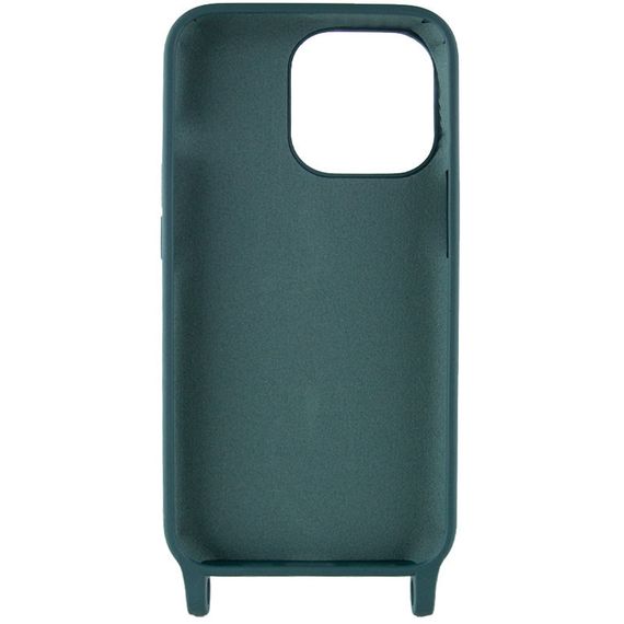 Чохол TPU two straps California для Apple iPhone 13 Pro Max (6.7") Зелений / Forest green | Зображення 2