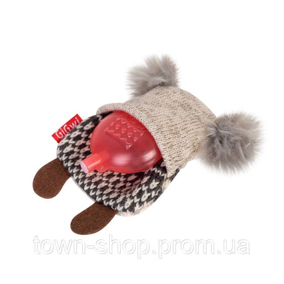 Игрушка для собак Коала с пищалкой GiGwi Plush, текстиль, 10 см | Зображення 2