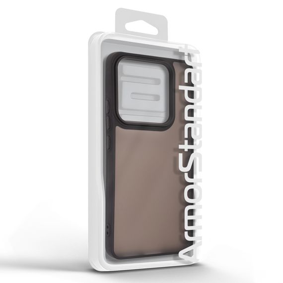 Чохол до мобільного телефона Armorstandart Frame Xiaomi Redmi Note 14 4G Black (ARM82443) | Зображення 2