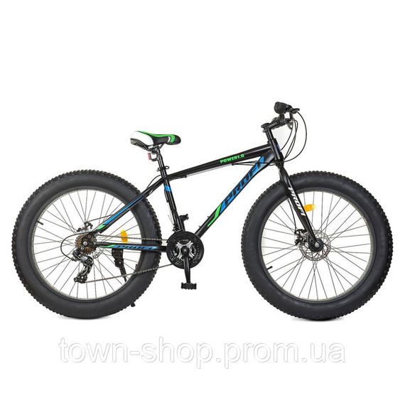 Велосипед подростковый PROFI EB26POWER 1.0 S26.5 черный