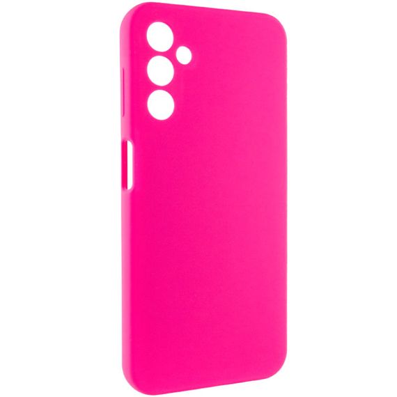 Чехол Silicone Cover Lakshmi Full Camera (AAA) для Samsung Galaxy A14 4G/5G Розовый / Barbie pink | Зображення 1