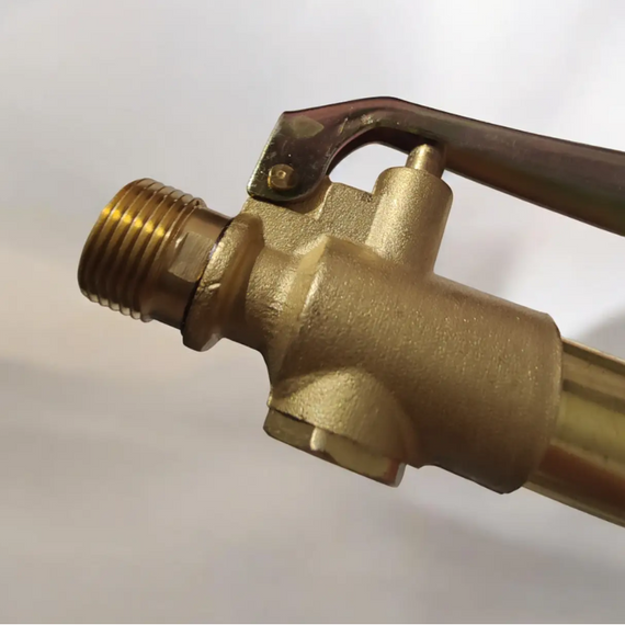 Латунний універсальний кран-ручка для обприскувача з різзю 19 мм, герметичний кран ручка на обприскувач | Зображення 8