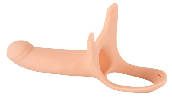 Чоловічий страпон - Strap-On Silicone Sleeve Large | Зображення 1