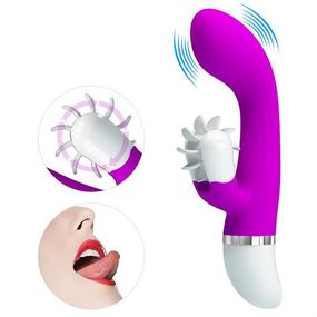Вібратор - Pretty Love Sheila Rolling Vibrator Purple Sex Aura