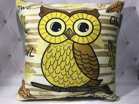 Наволочка декоративна Dijital принт Owl sari 45х45см