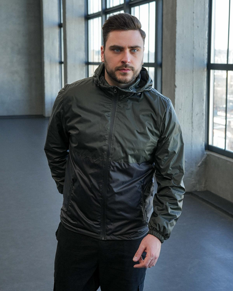 Ветровка Фэнтези хаки-черный M | Зображення 1