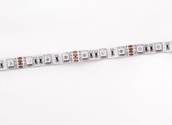 Світлодіодна LED стрічка PROLUM™ 12V; 5050\60; IP20; Series "PRO", RGB | Зображення 2