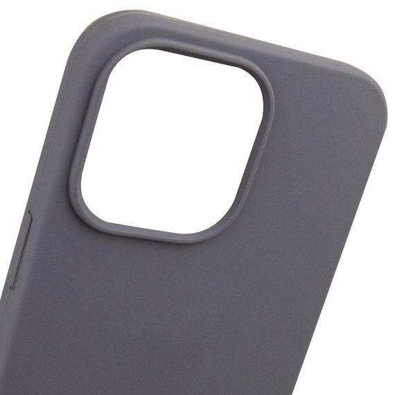 Чохол Silicone Case Full Protective (AA) NO LOGO для Apple iPhone 16 Plus (6.7") Сірий / Dark Gray | Зображення 3