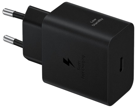 Мережевий зарядний пристрій Samsung 45W Compact Power Adapter EP-T4511NBEGEU Black