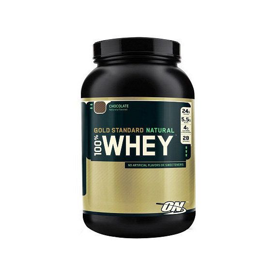 Протеїн Optimum Nutrition 100% Naturally Flavored Whey Gold Standard 864 g /28 servings/ Chocolate
