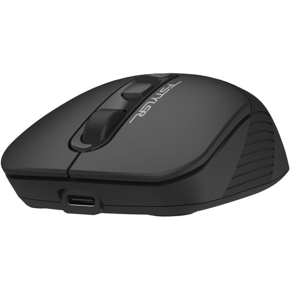 Мишка A4Tech FB10CS Wireless/Bluetooth Stone Black (FB10CS Stone Black) | Зображення 2
