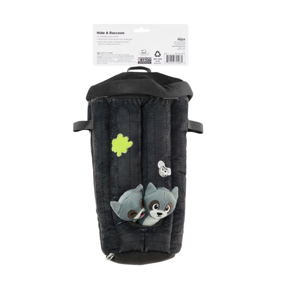 Іграшка інтерактивна для собак Outward Hound Hide A Raccoon, 32 см | Зображення 2