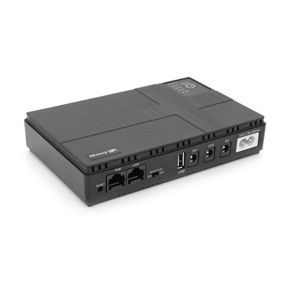 Портативне джерело живлення Mini UPS VIA Energy 3.0, ємність (12000мА • год), потужність 36Вт * год, 0,52 кг, 160x40x180 мм | Зображення 5