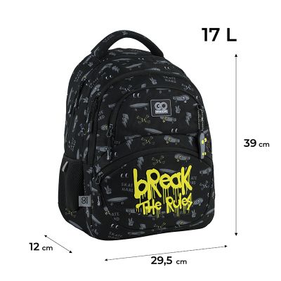 Рюкзак шкільний GoPack Education 175M-6 Break The Rules (GO25-175M-6) | Зображення 7