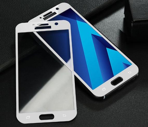 Full Cover защитное стекло для Samsung Galaxy A3 2017 (SM-A320) - White | Зображення 1