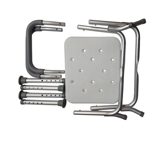 Стілець для душу та ванної з підлокітниками, регульований по висоті, протиковзний 57103A00 | Зображення 6